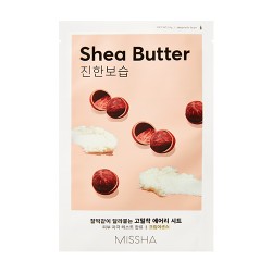 Тканинна маска для обличчя з олією Ши MISSHA Airy Fit Sheet Mask Shea Butter 19g