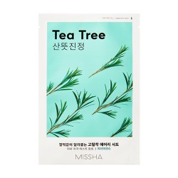 Тканинна маска для обличчя з екстрактом чайного дерева MISSHA Airy Fit Sheet Mask Tea Tree 19g