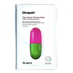 Успокаивающая тканевая маска с центеллой азиатской Dr.Jart+ Cicapair Tiger Grass Calming Mask 24g - 1 шт