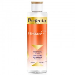 Пілінг гель-мус для вмивання PERFECTA Fenomen C Smoothing Vitamin Face Washing Peeling Mousse-Gel 200ml