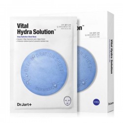 Увлажняющая маска с гиалуроновой кислотой Dr. Jart+ Dermask Water Jet Vital Hydra Solution 30g - 1шт.