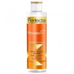 Молочко для зняття макіяжу PERFECTA Fenomen C Multi Cleansing Oily Milk Make Up Remover 200ml