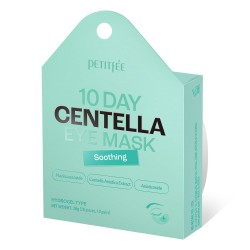 Заспокійливі гідрогелеві патчі з центеллою PETITFEE 10 Day Centella Eye Mask 20шт