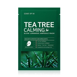 Успокаивающая ампульная маска с чайным деревом SOME BY MI Tea Tree Calming Glow Luminous Ampoule Mask 25g - 1шт.