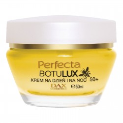 Крем для обличчя проти зморшок для віку 50+ PERFECTA Botulux Ceramides Cream Day and Night 50+ 50ml