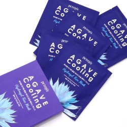 Гидрогелевая охлаждающая маска для лица с экстрактом агавы PETITFEE Agave Cooling Hydrogel Face Mask - 5 шт