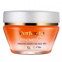 Зміцнюючий крем для обличчя для віку 60+ PERFECTA Fenomen C Cream Day and Night 60+ 50ml