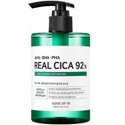 Успокаивающий гель с центеллой азиатской и кислотами SOME BY MI AHA.BHA.PHA Real Cica 92% Cool Calming Soothing Gel 300ml